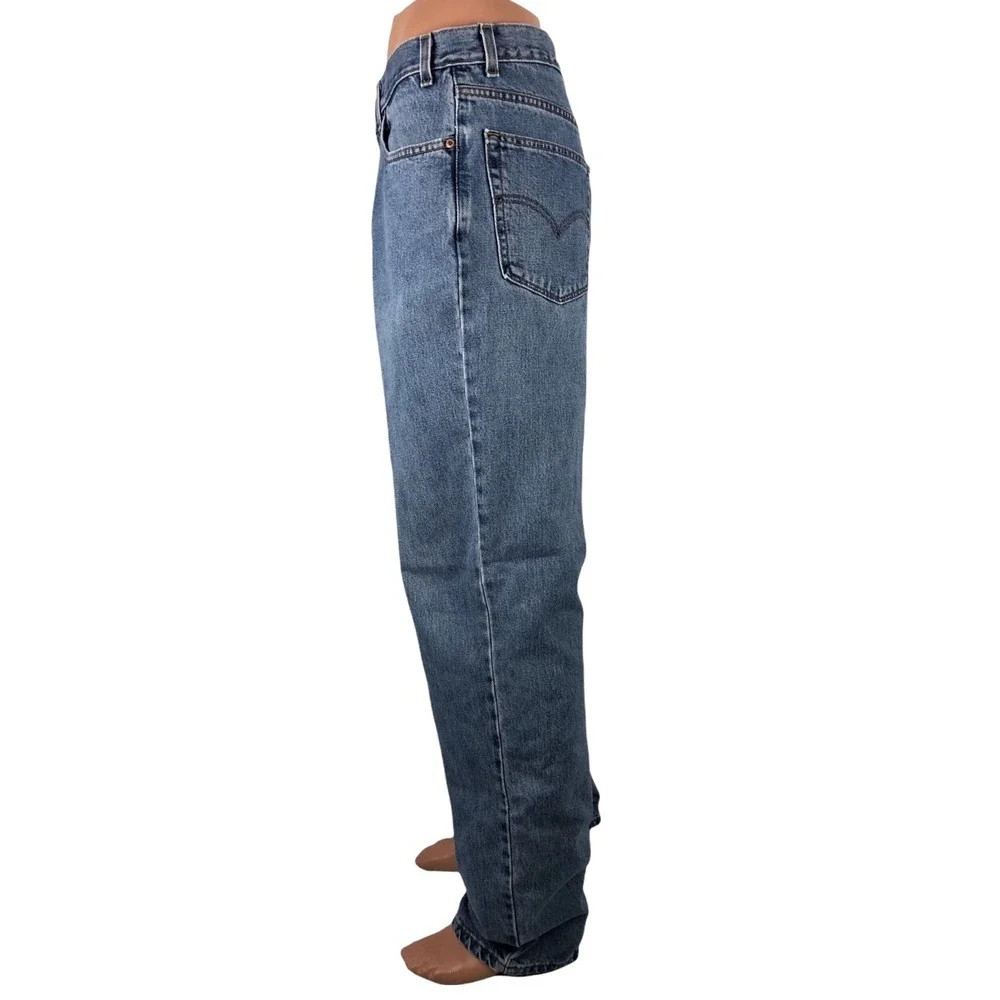 Levis 550 Mens 35 X 33 (Actual) Jeans Vintage Made In USA 100% Cotton Size 38